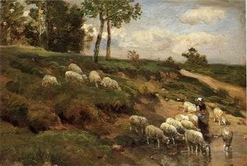 unknow artist Sheep 170 Germany oil painting art